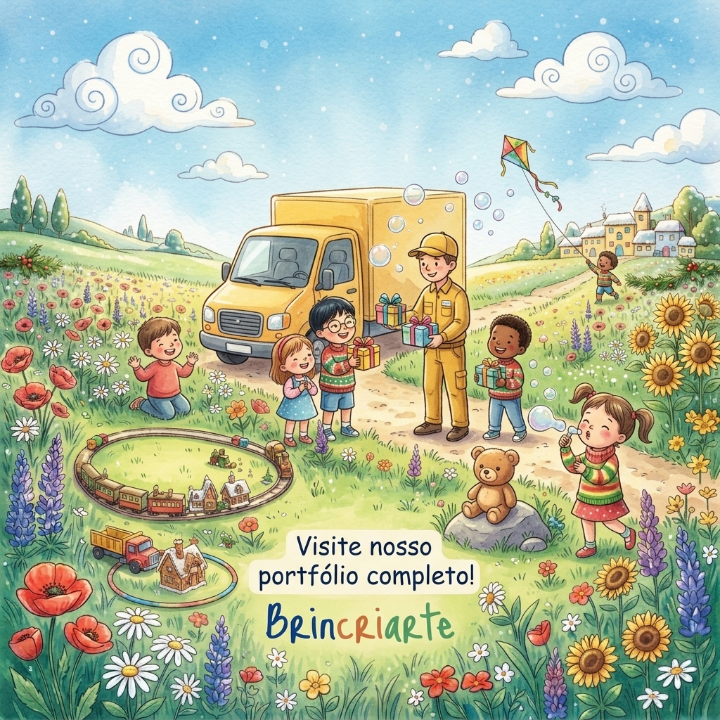 Visite nosso portfólio completo! Brincriarte