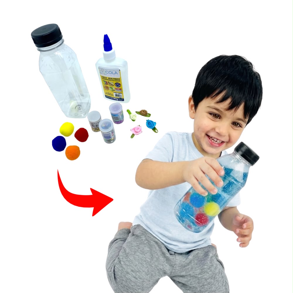 Kit Garrafa da Calma Brincriarte