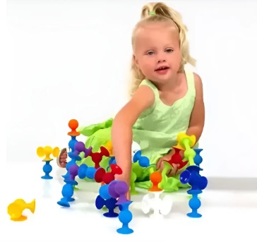 Ventosas Flexíveis de Silicone Originais com 15 Unidades